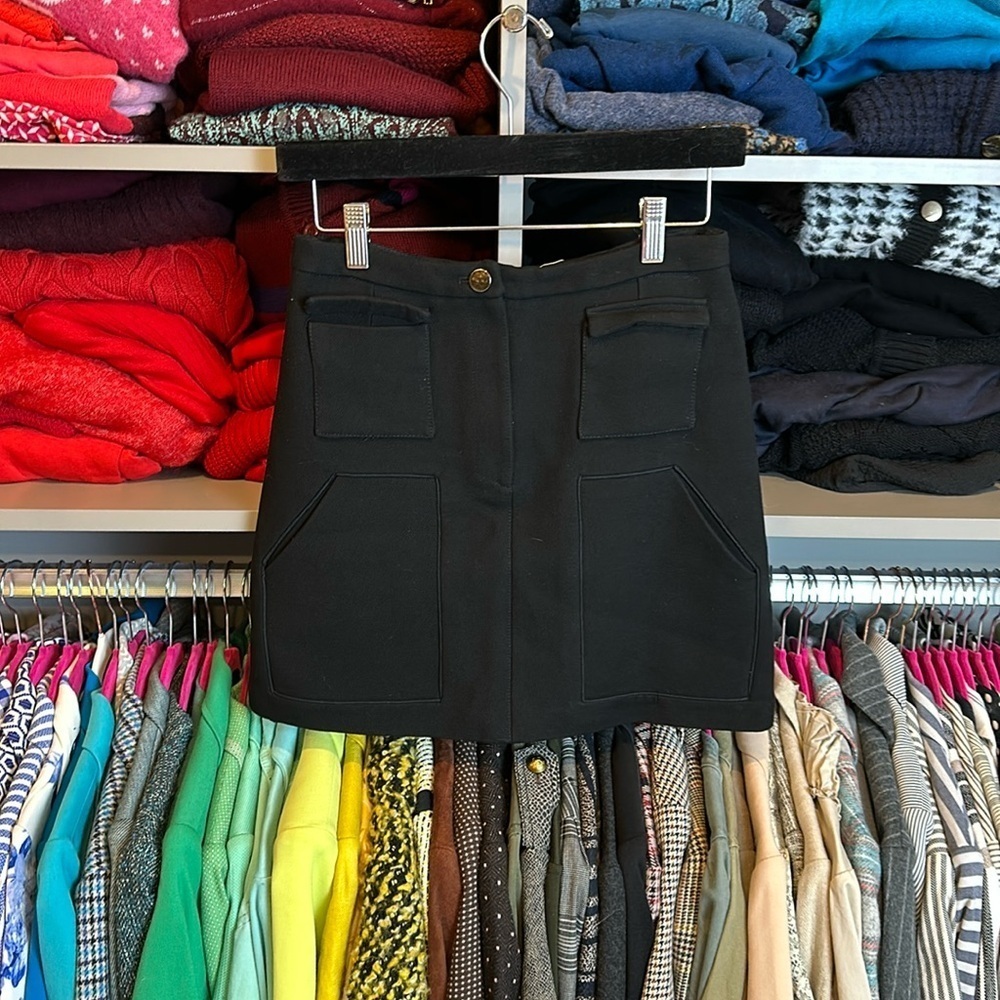 Ba&Sh black mini skirt size 1